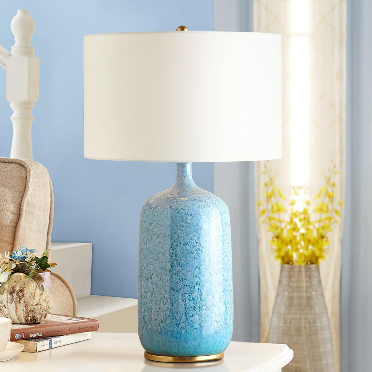 Vintare Fabric Ceramics Table Lamp