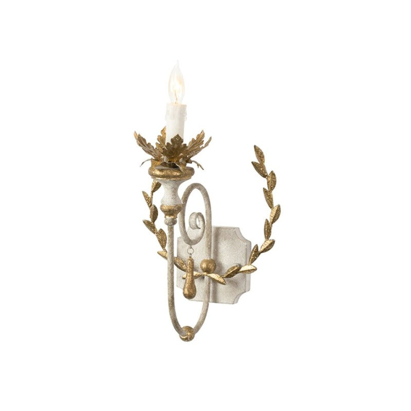 Opal Wooden Wall Lamp