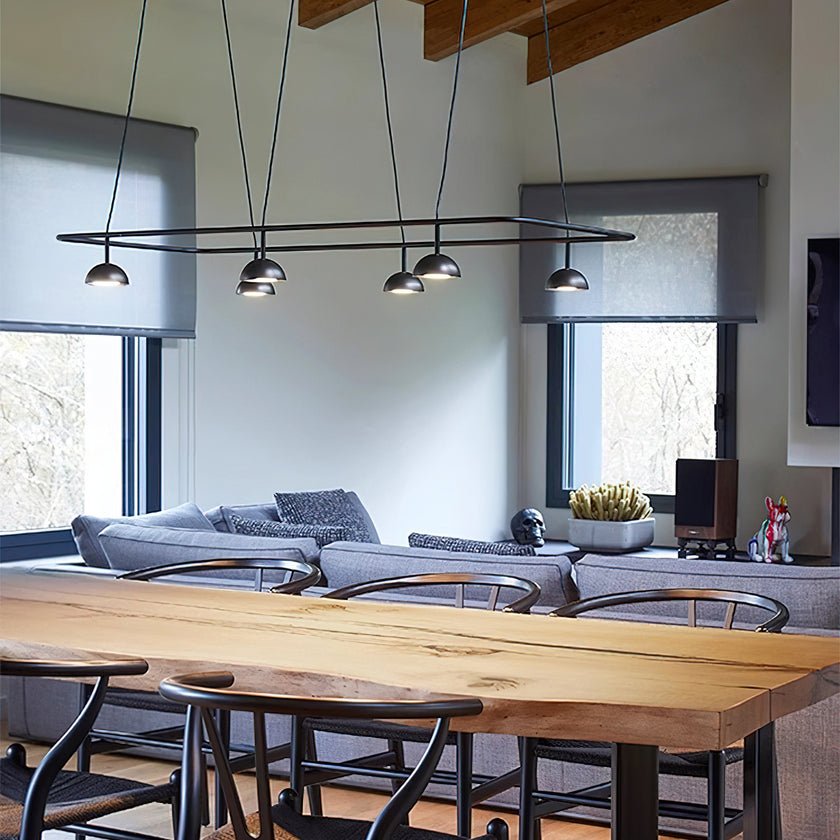 Noraora Chandelier LED Sleek