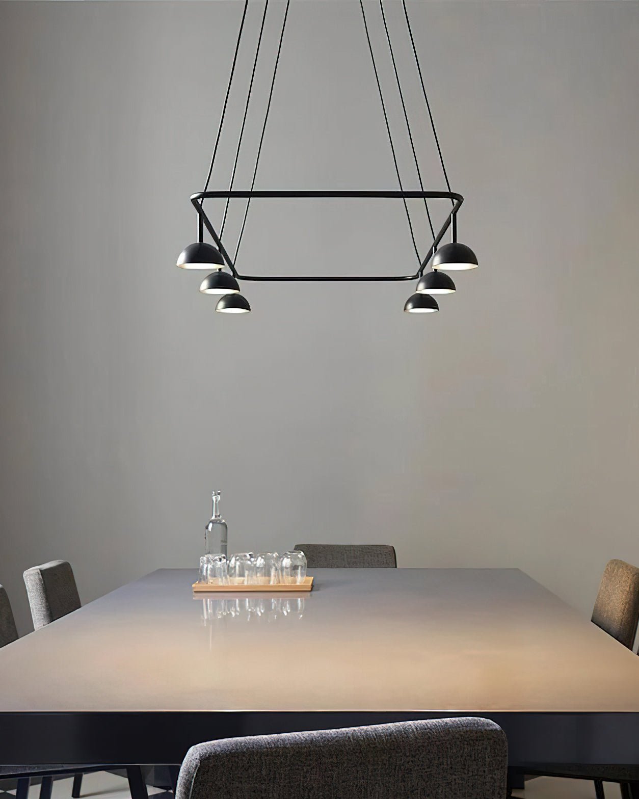 Noraora Chandelier LED Sleek