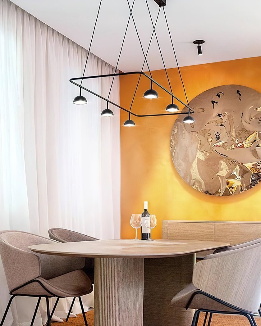 Noraora Chandelier LED Sleek
