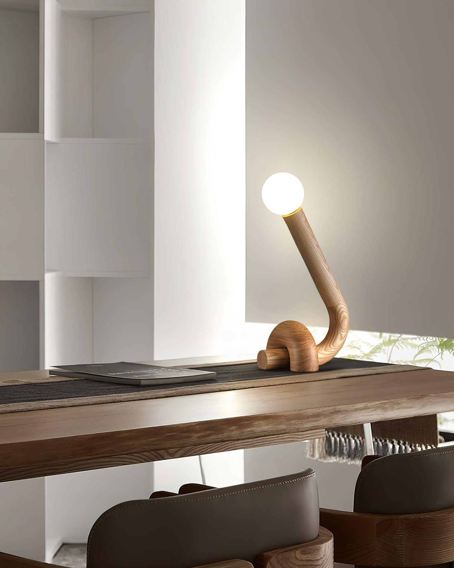 Arcus Fashion Wood Table Lamp