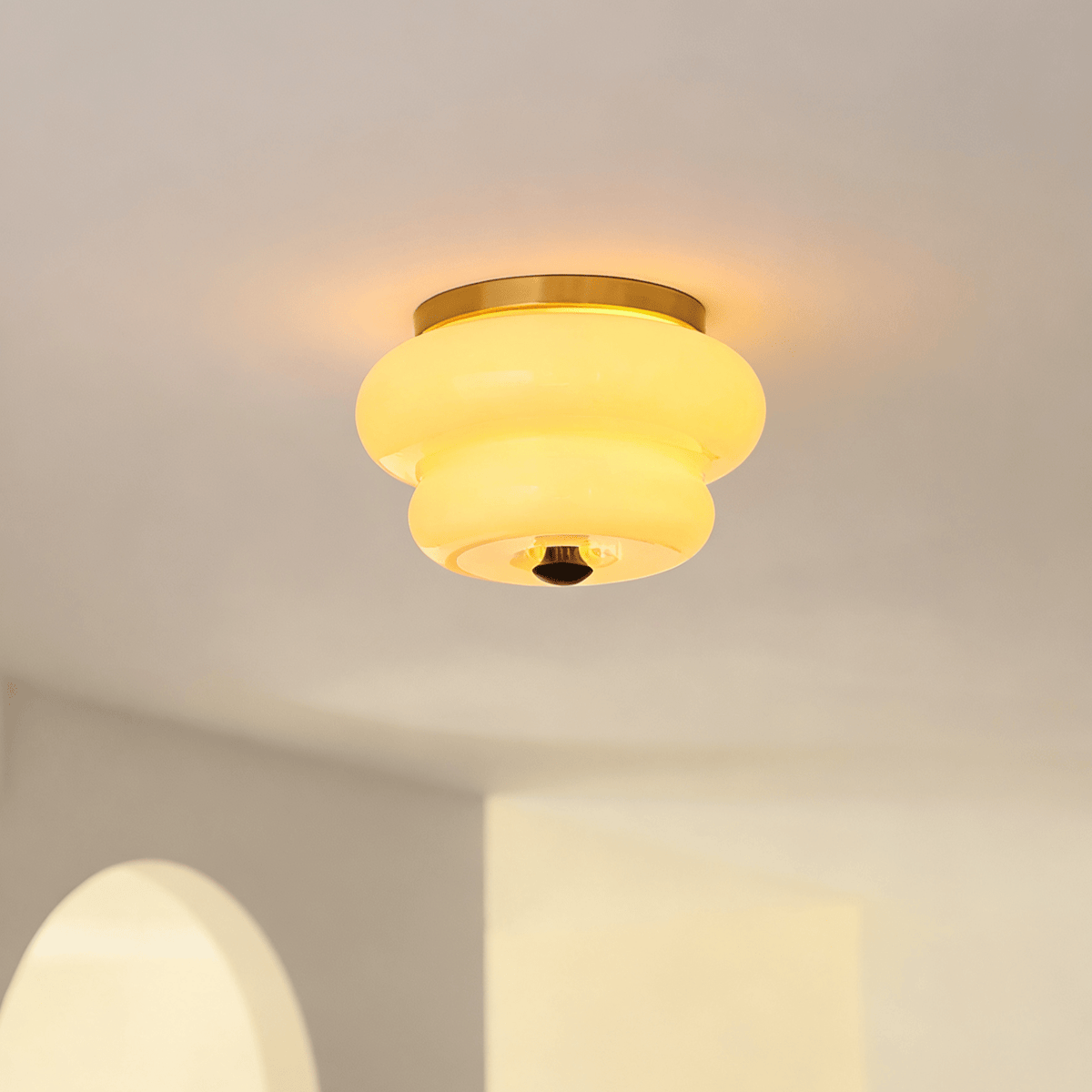 Orphiel Curvaceous Ceiling Lamp