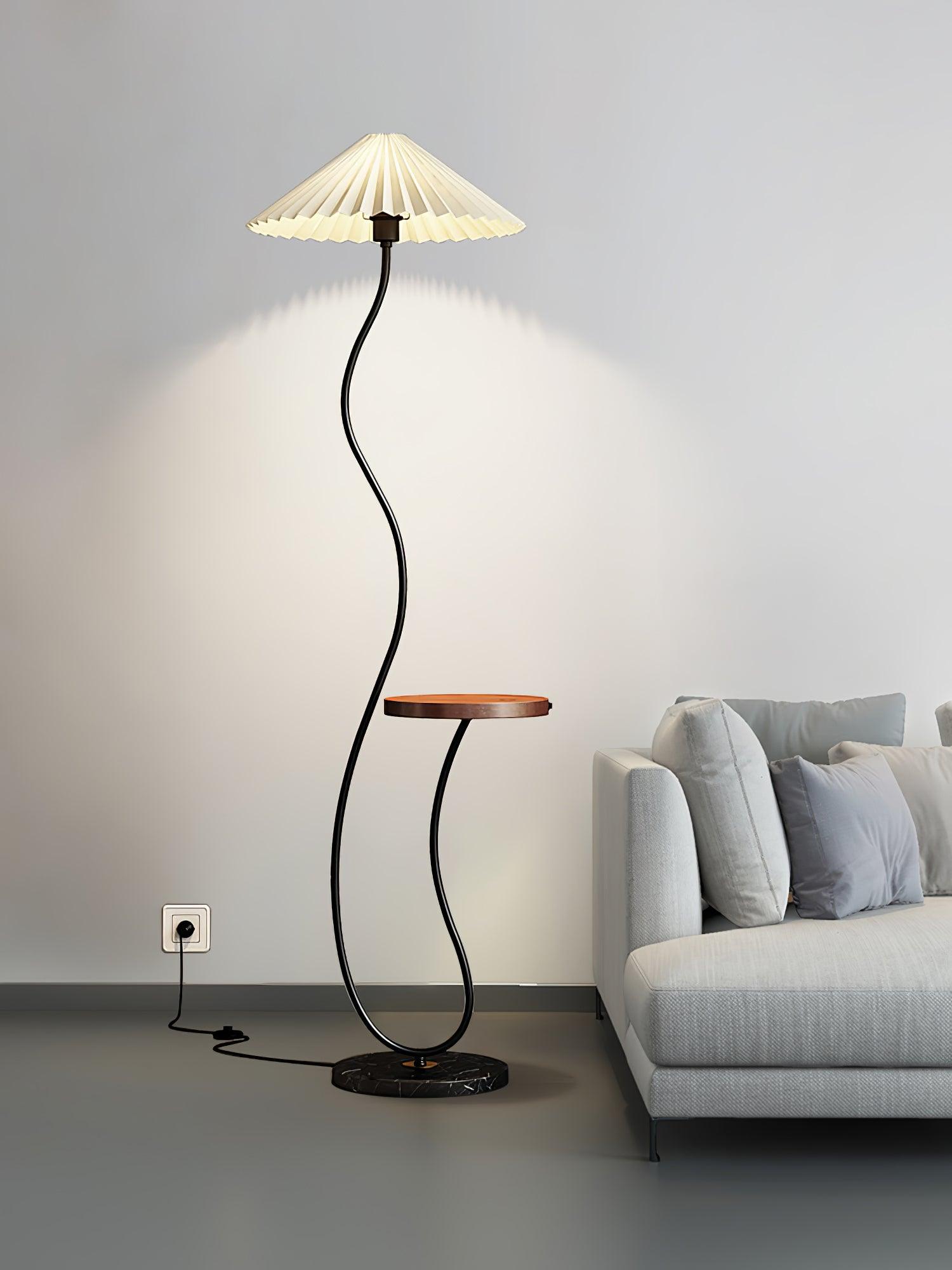Ghel Minimalist Wood Floor Lamp