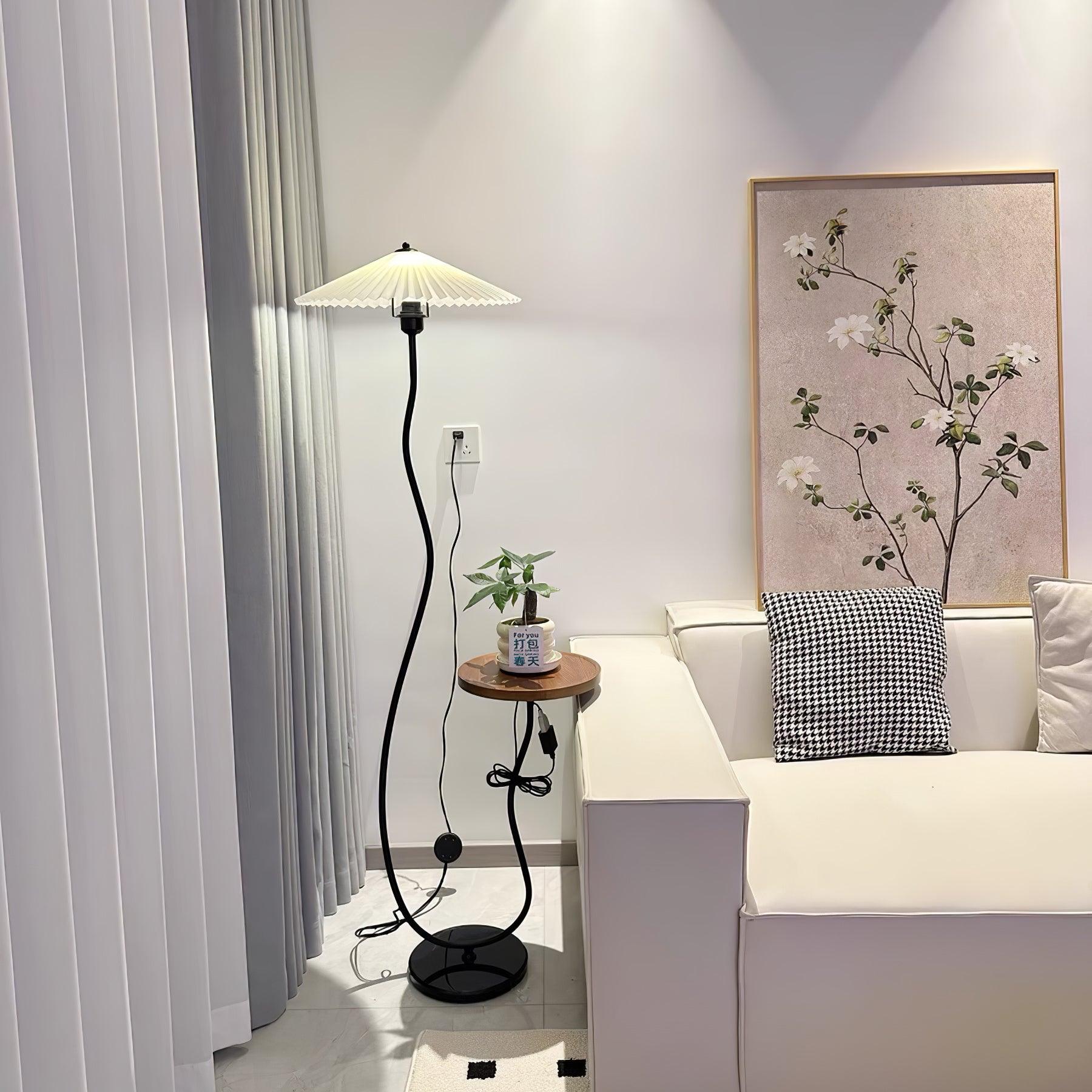 Ghel Minimalist Wood Floor Lamp