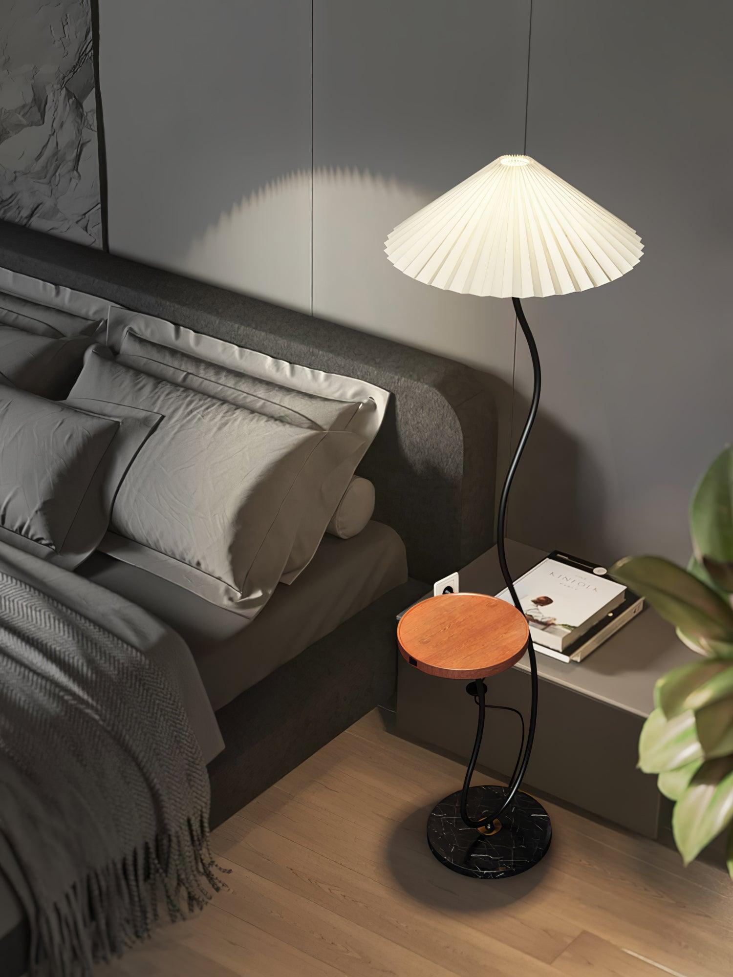 Ghel Minimalist Wood Floor Lamp