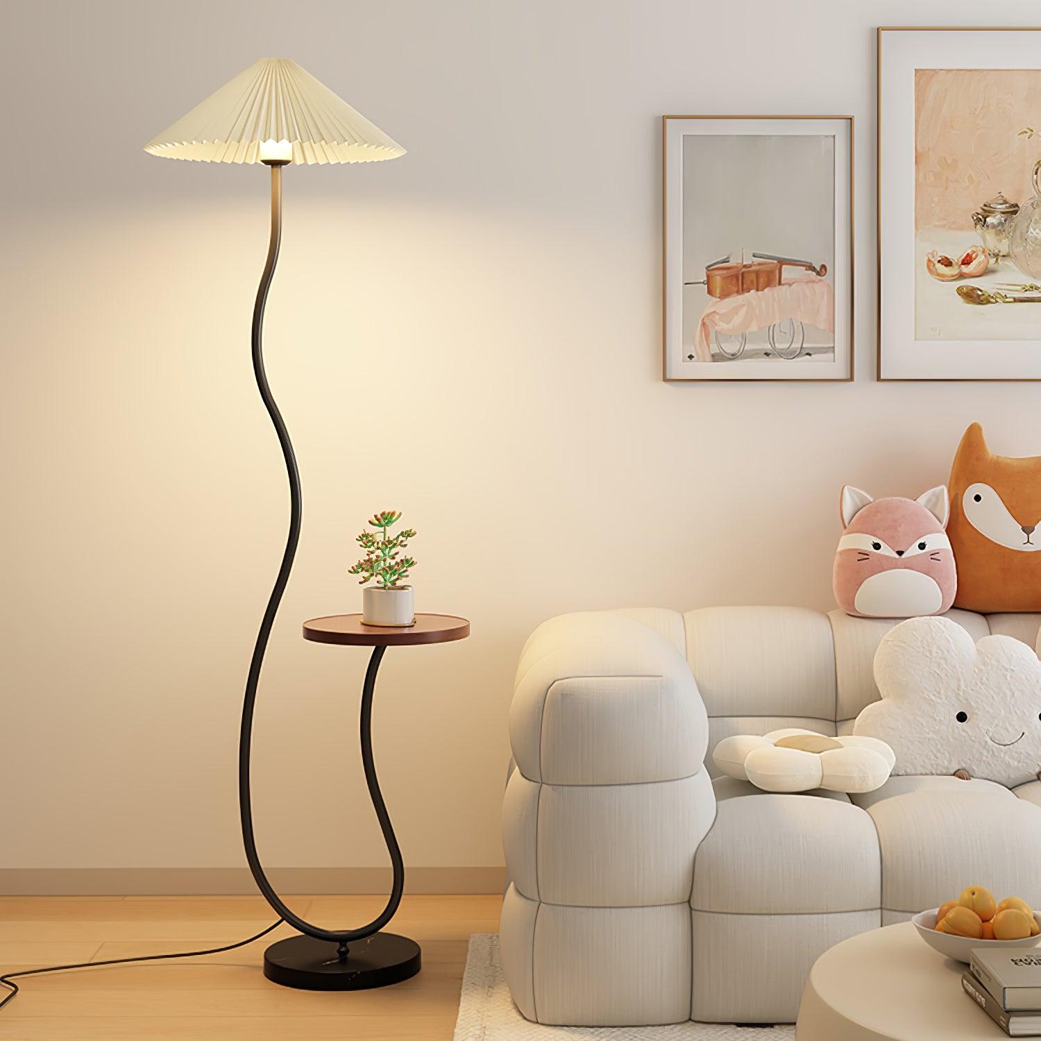 Ghel Minimalist Wood Floor Lamp