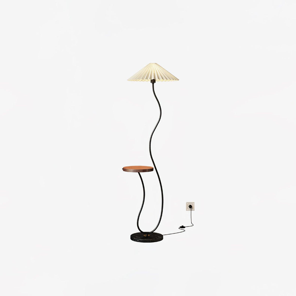 Ghel Minimalist Wood Floor Lamp