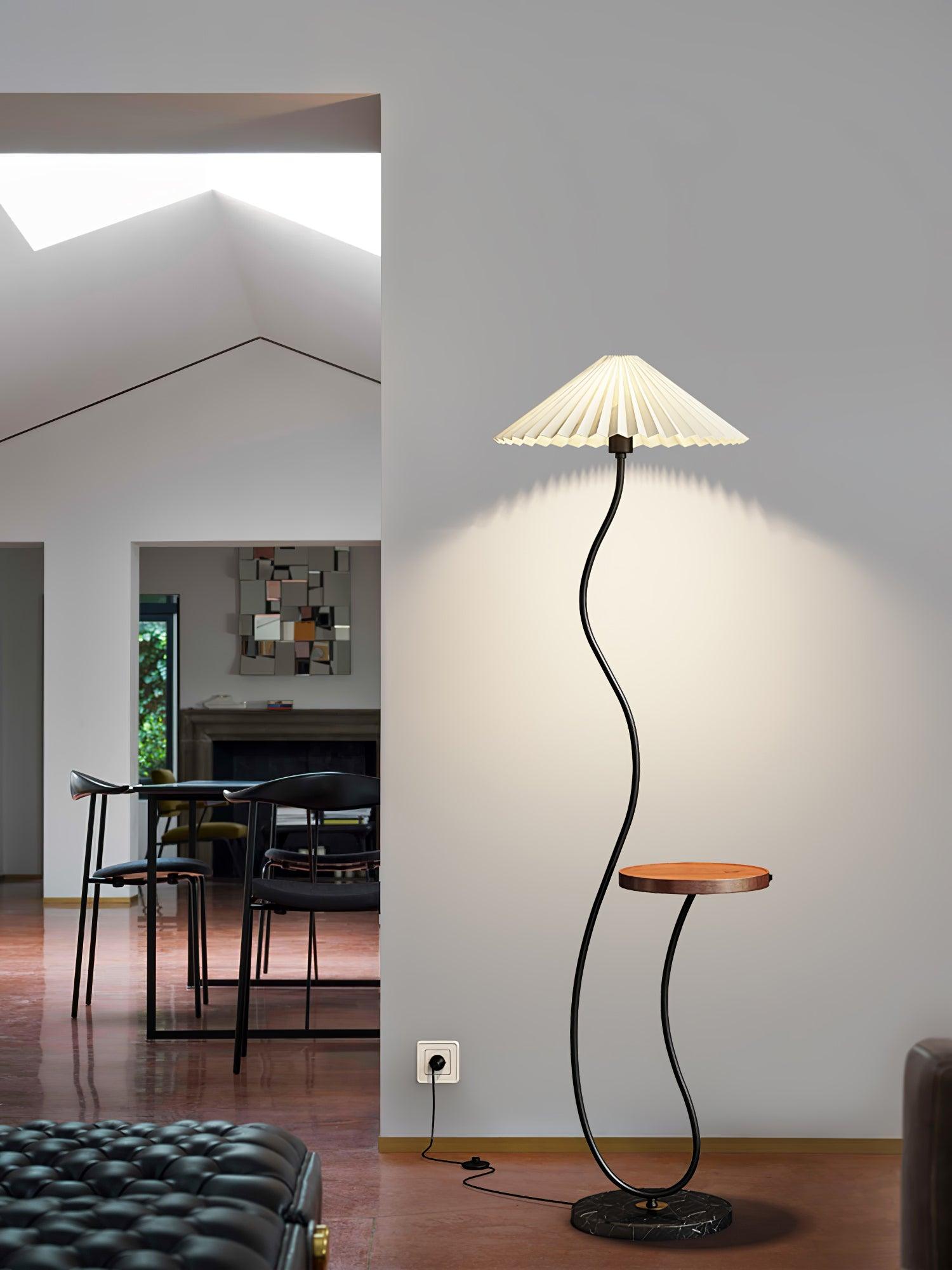 Ghel Minimalist Wood Floor Lamp