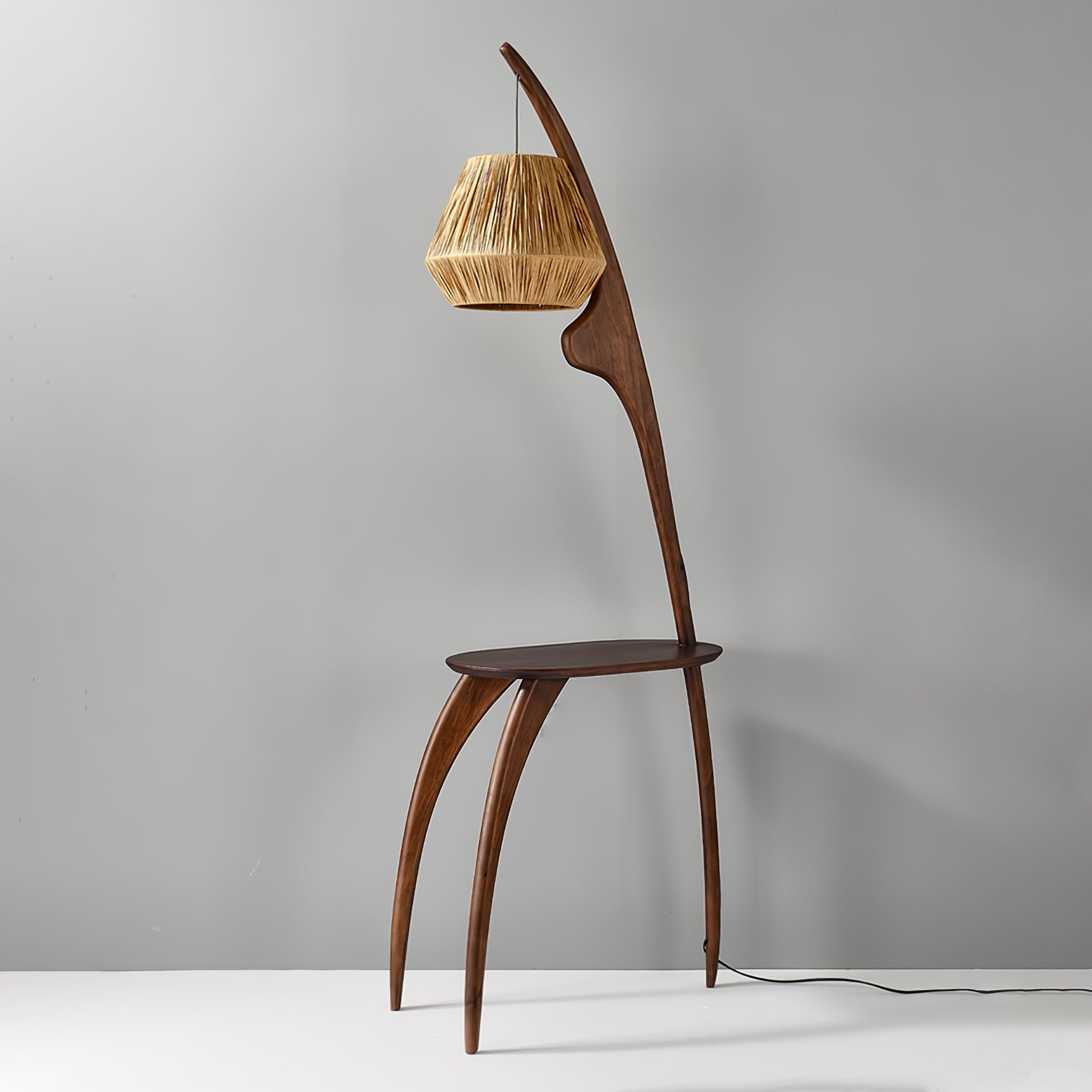 Selisora Curved Mantis Arm Floor Lamp