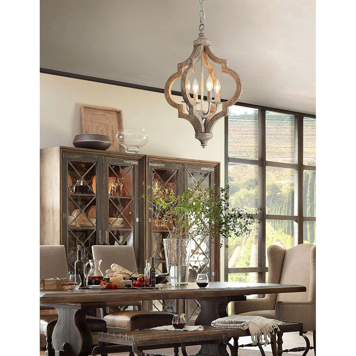 Fervor Wooden Chandelier