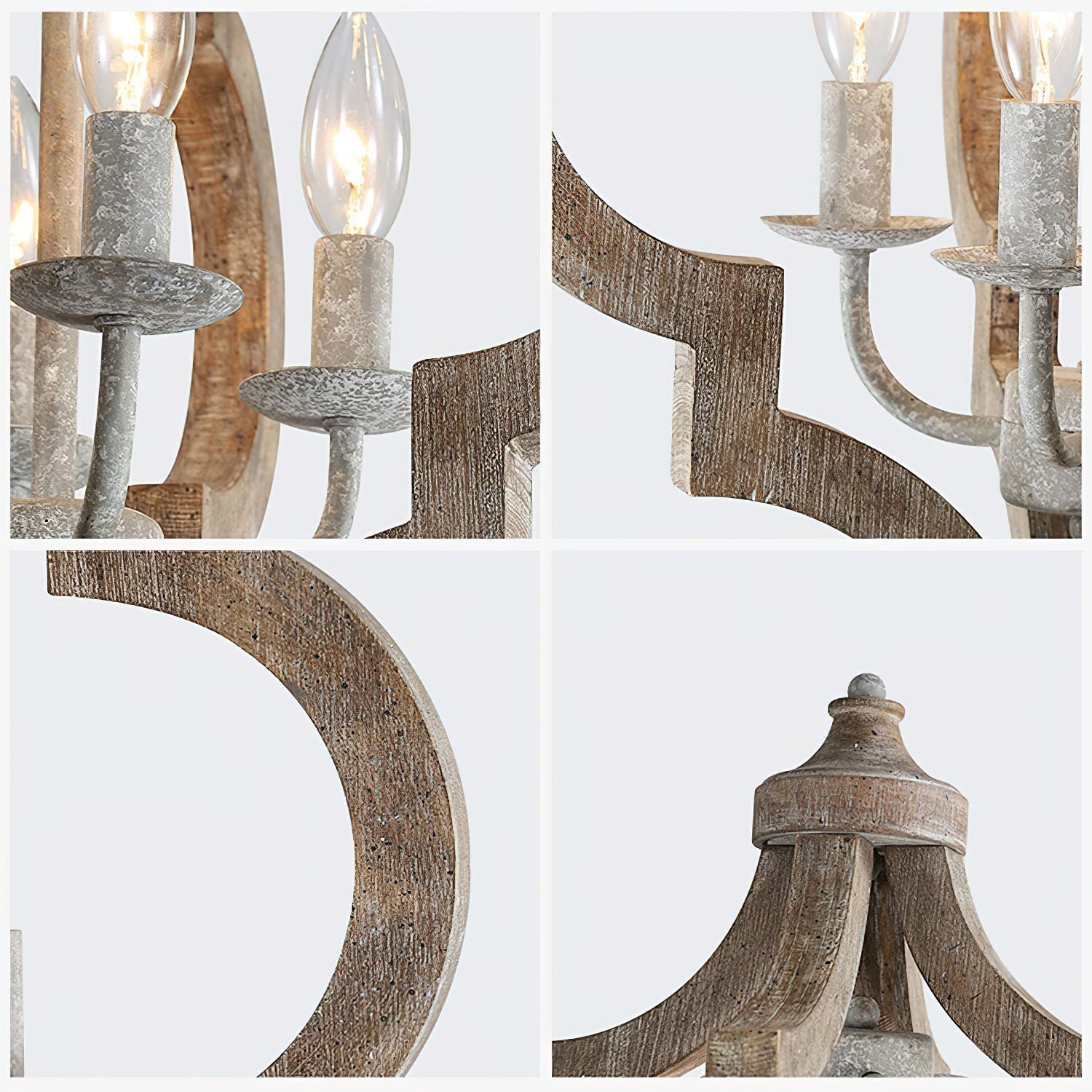 Fervor Wooden Chandelier