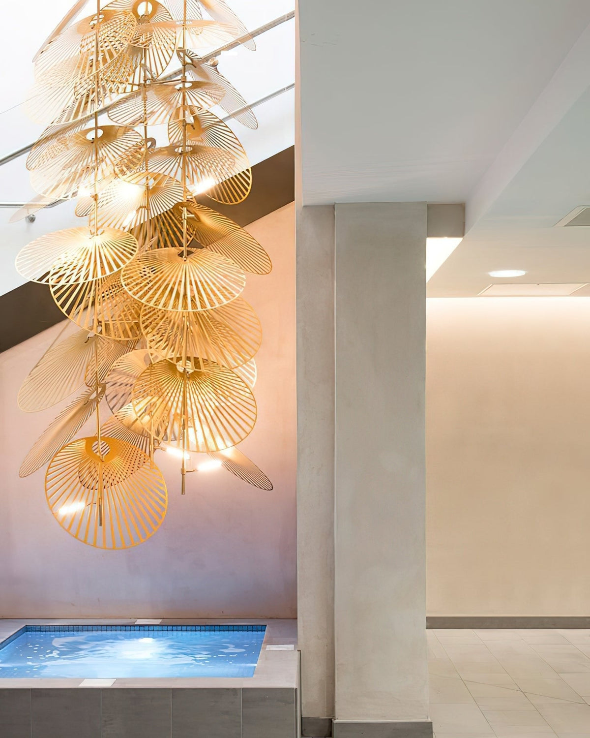Odoraris  Luxury  Leaf Chandelier
