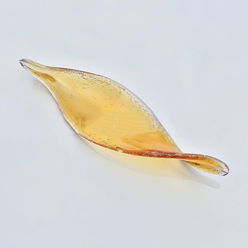 Vamararae Leaf Glass Cascade Chandelier
