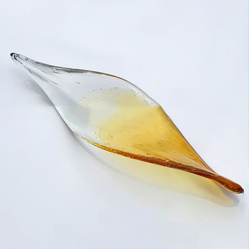 Vamararae Leaf Glass Cascade Chandelier