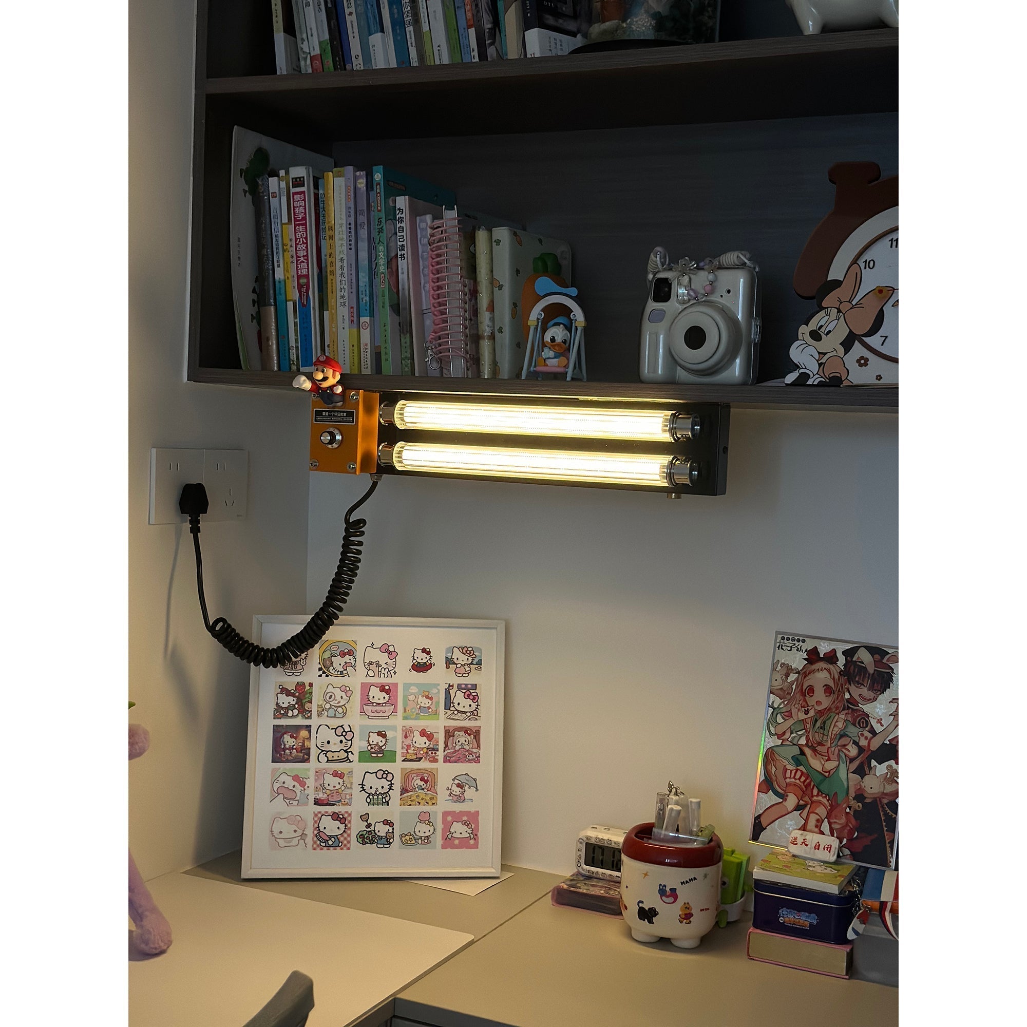 Cutshall Plug-in Wall Lamp