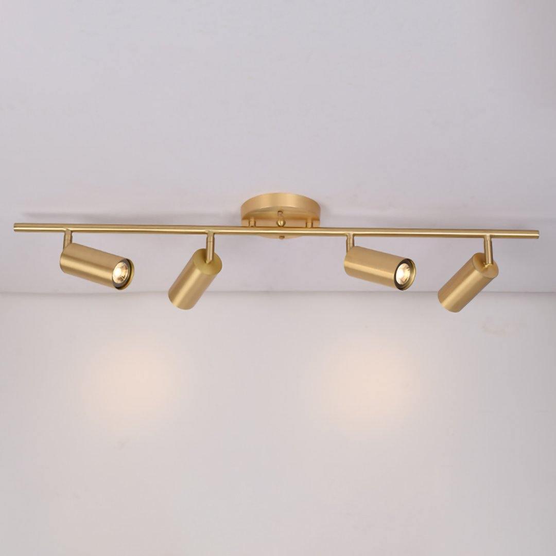 Ezveno Modern Minimalist Brass Ceiling Lamp