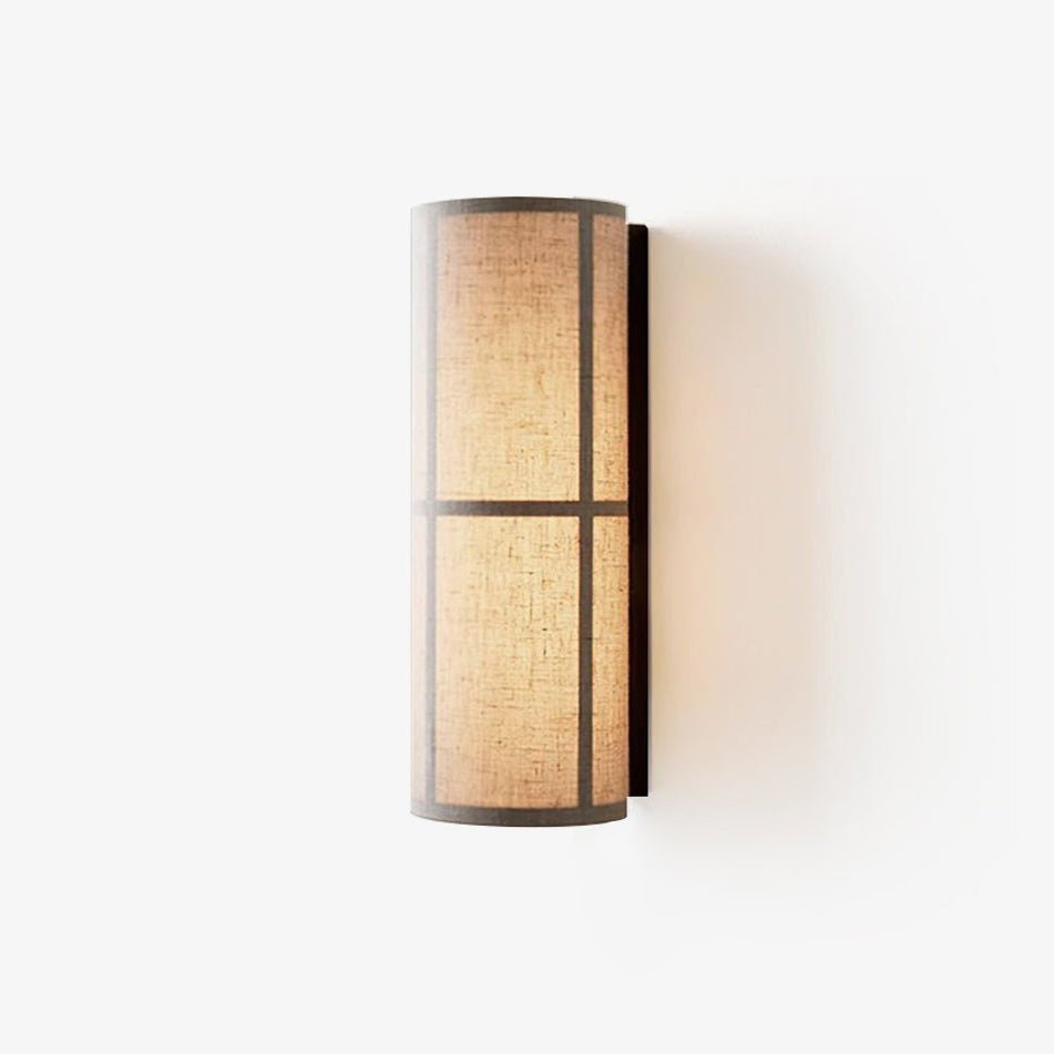 Mirinella Wall Lamp Cylinder Fabric Soft Glow