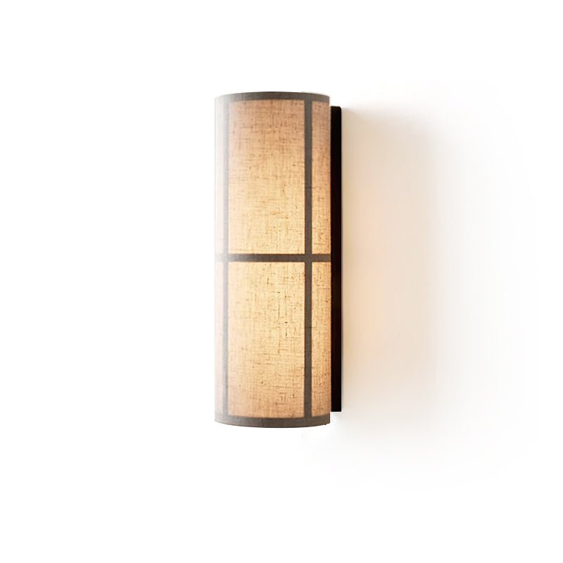 Mirinella Wall Lamp Cylinder Fabric Soft Glow