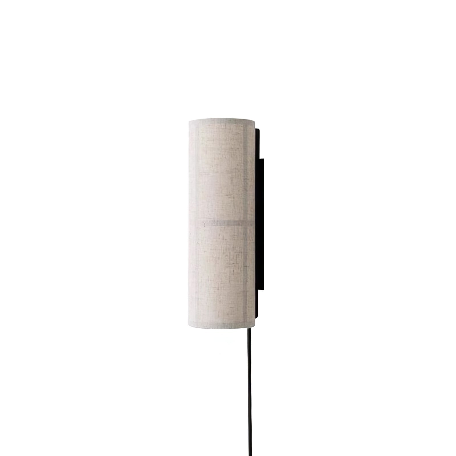 Seraniella Cylinder Nordic Art Plug-in Fabric Wall Lamp