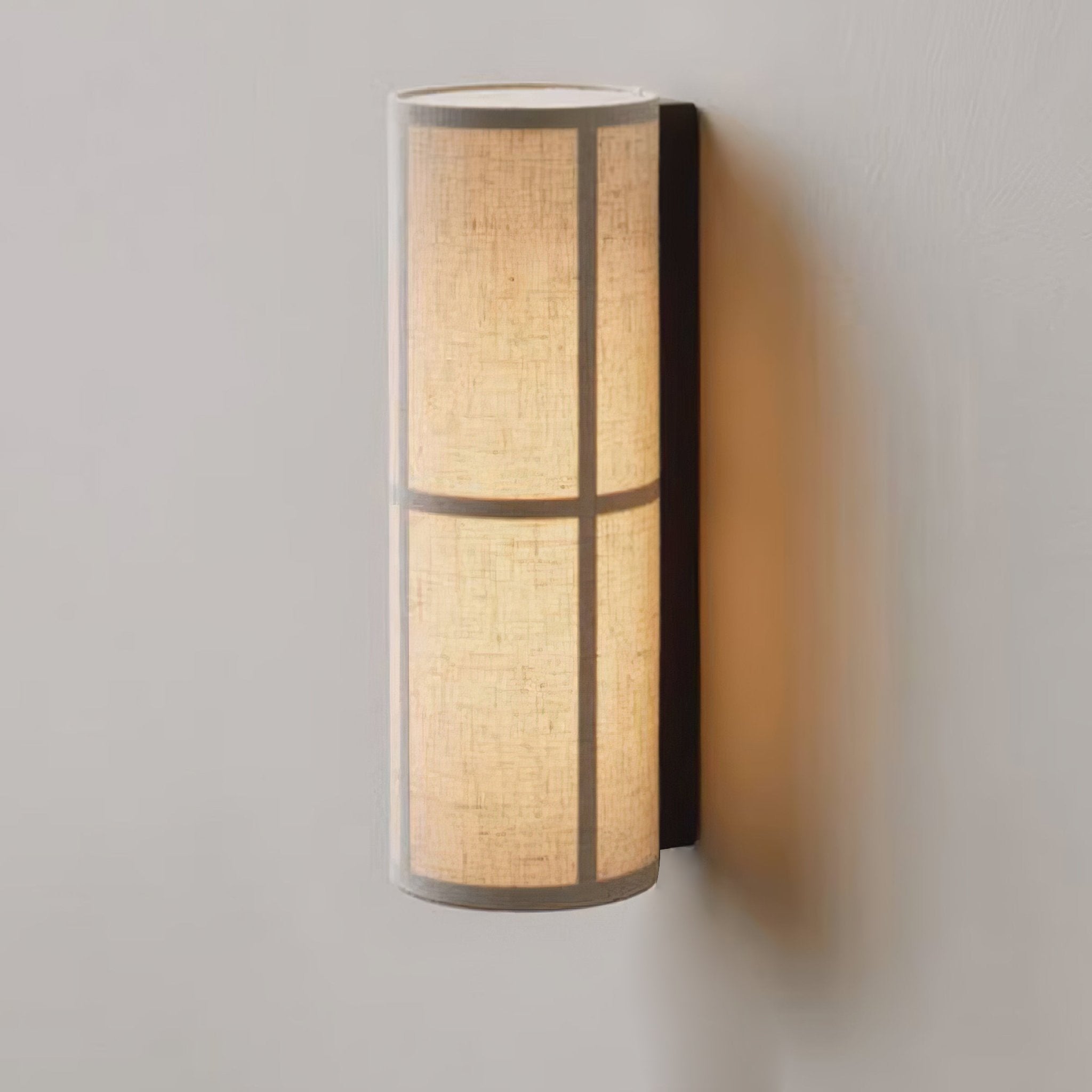 Mirinella Wall Lamp Cylinder Fabric Soft Glow
