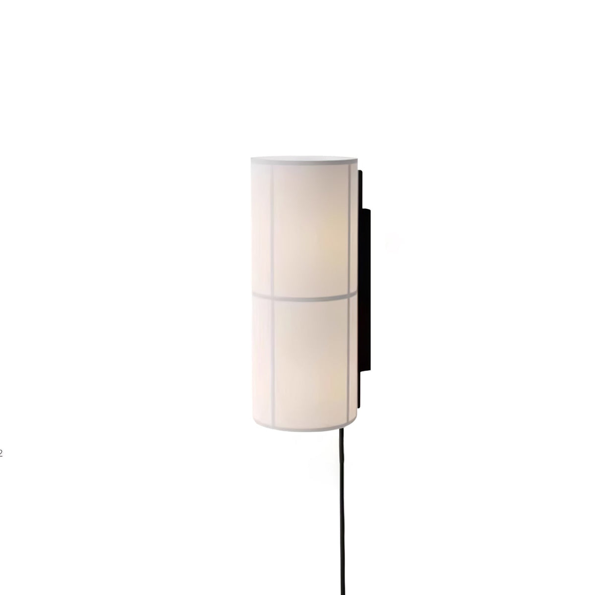 Seraniella Cylinder Nordic Art Plug-in Fabric Wall Lamp