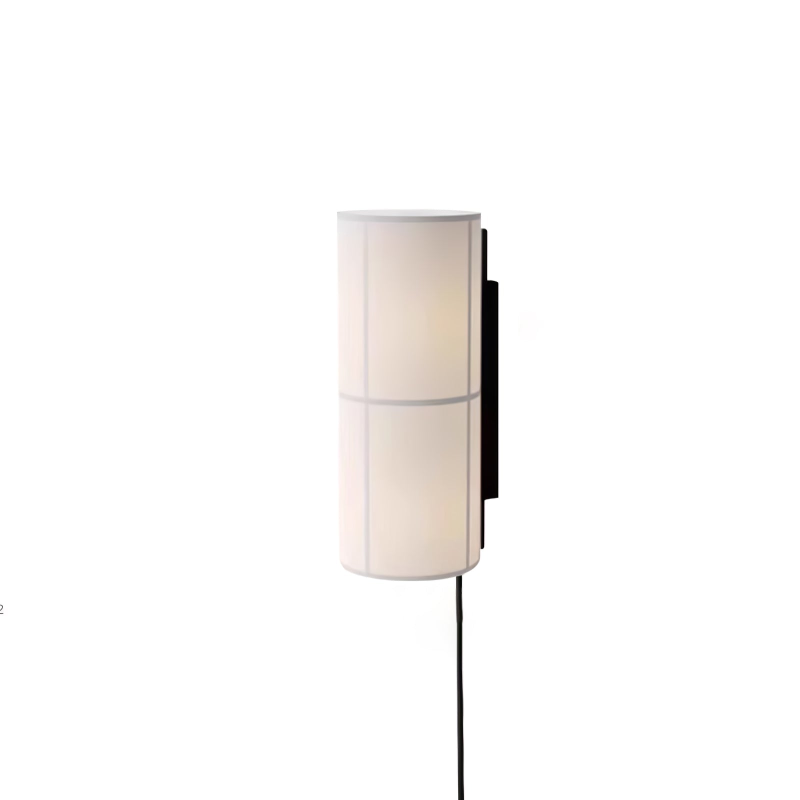 Seraniella Cylinder Nordic Art Plug-in Fabric Wall Lamp