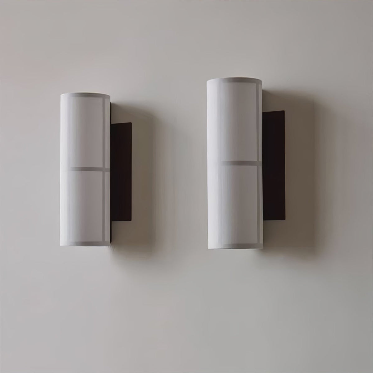Seraniella Cylinder Nordic Art Plug-in Fabric Wall Lamp