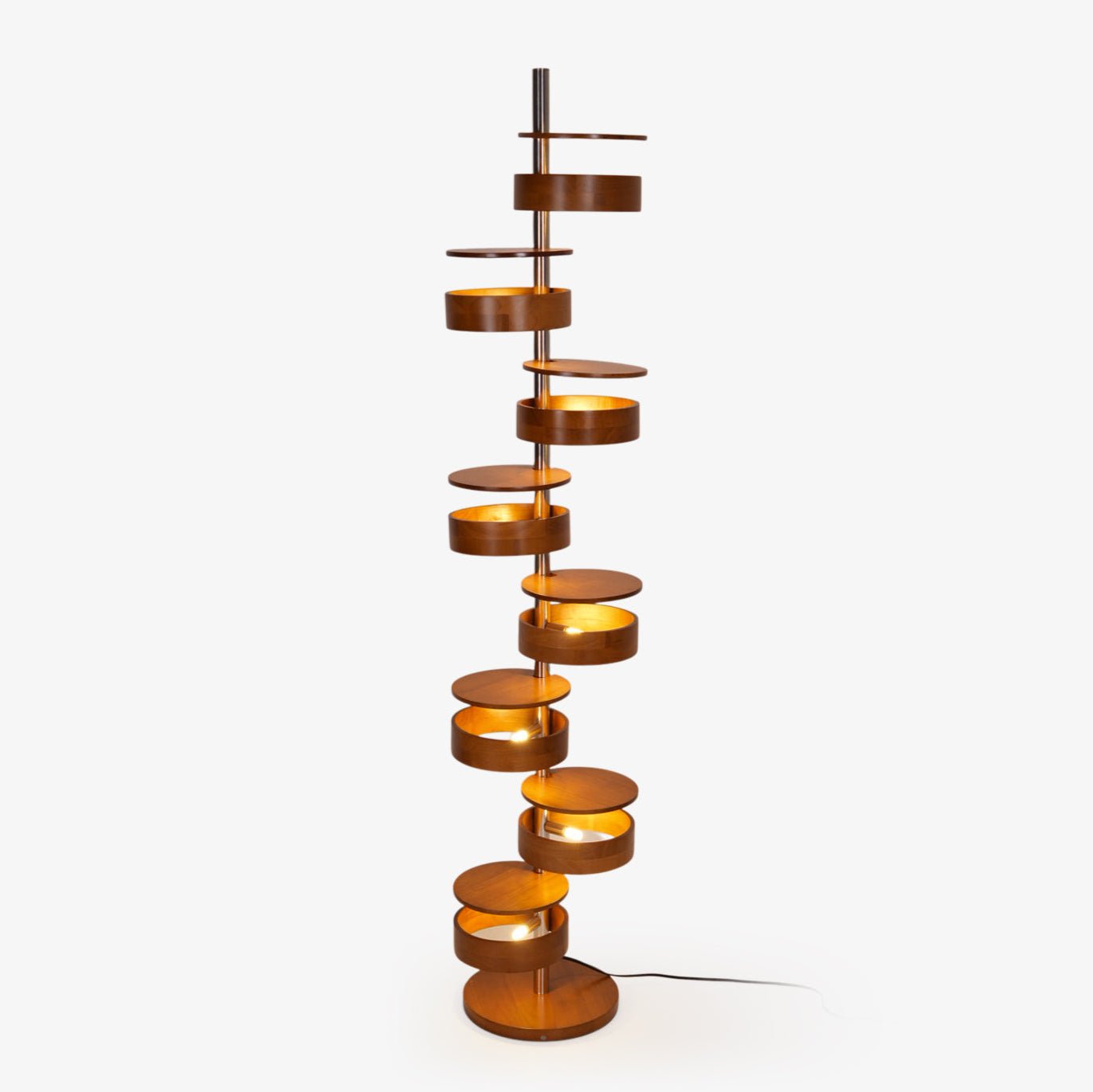 Lynix Wooden Floor Lamp