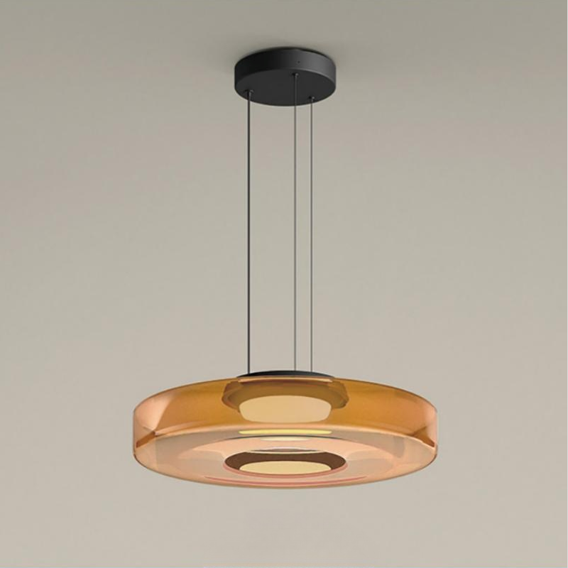 Valentina Glass Pendant Light Multi-tiered Structure - Neutral Decor