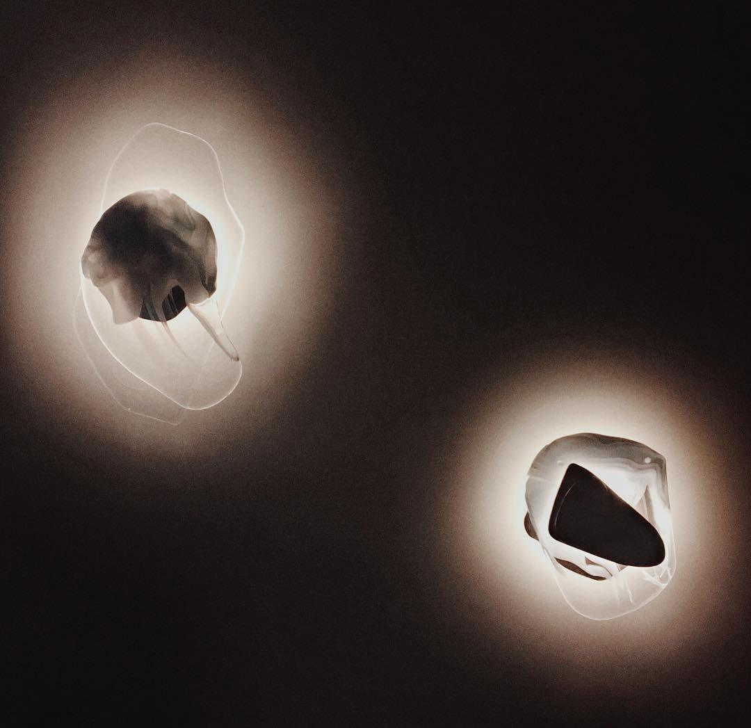 Gana Premium Nordic Art Glass Wall Lamp