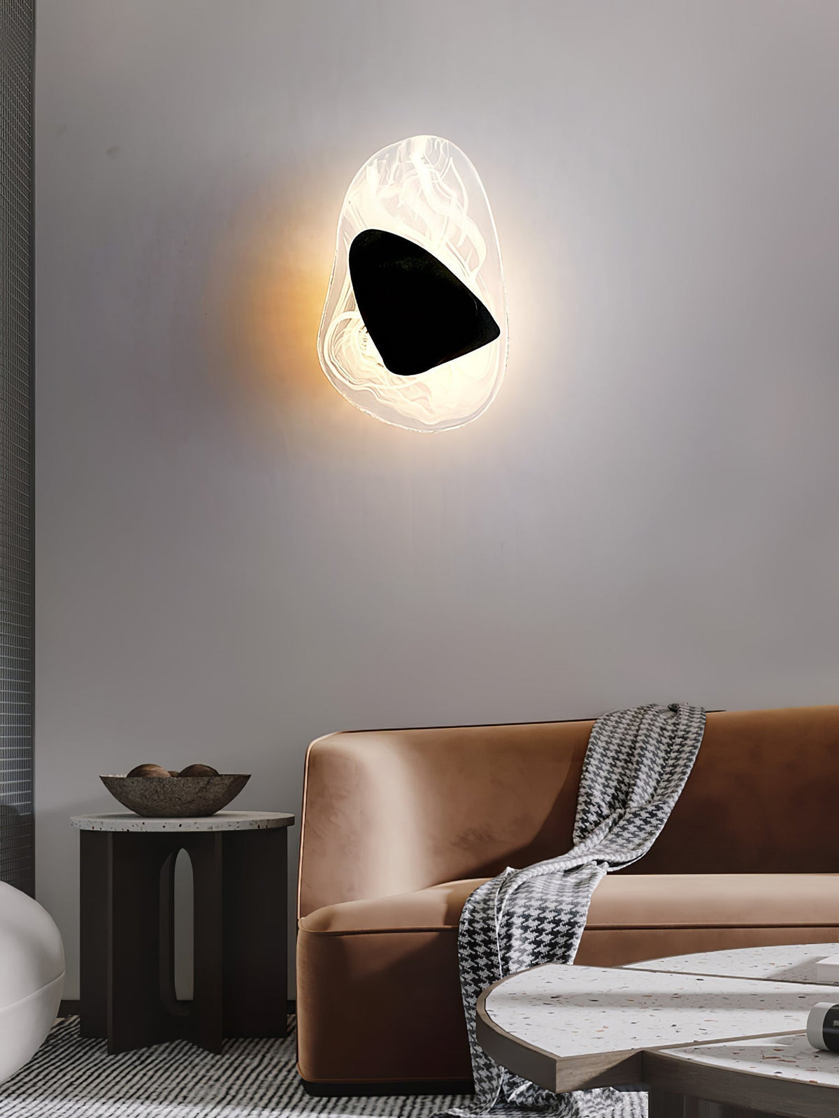 Gana Premium Nordic Art Glass Wall Lamp