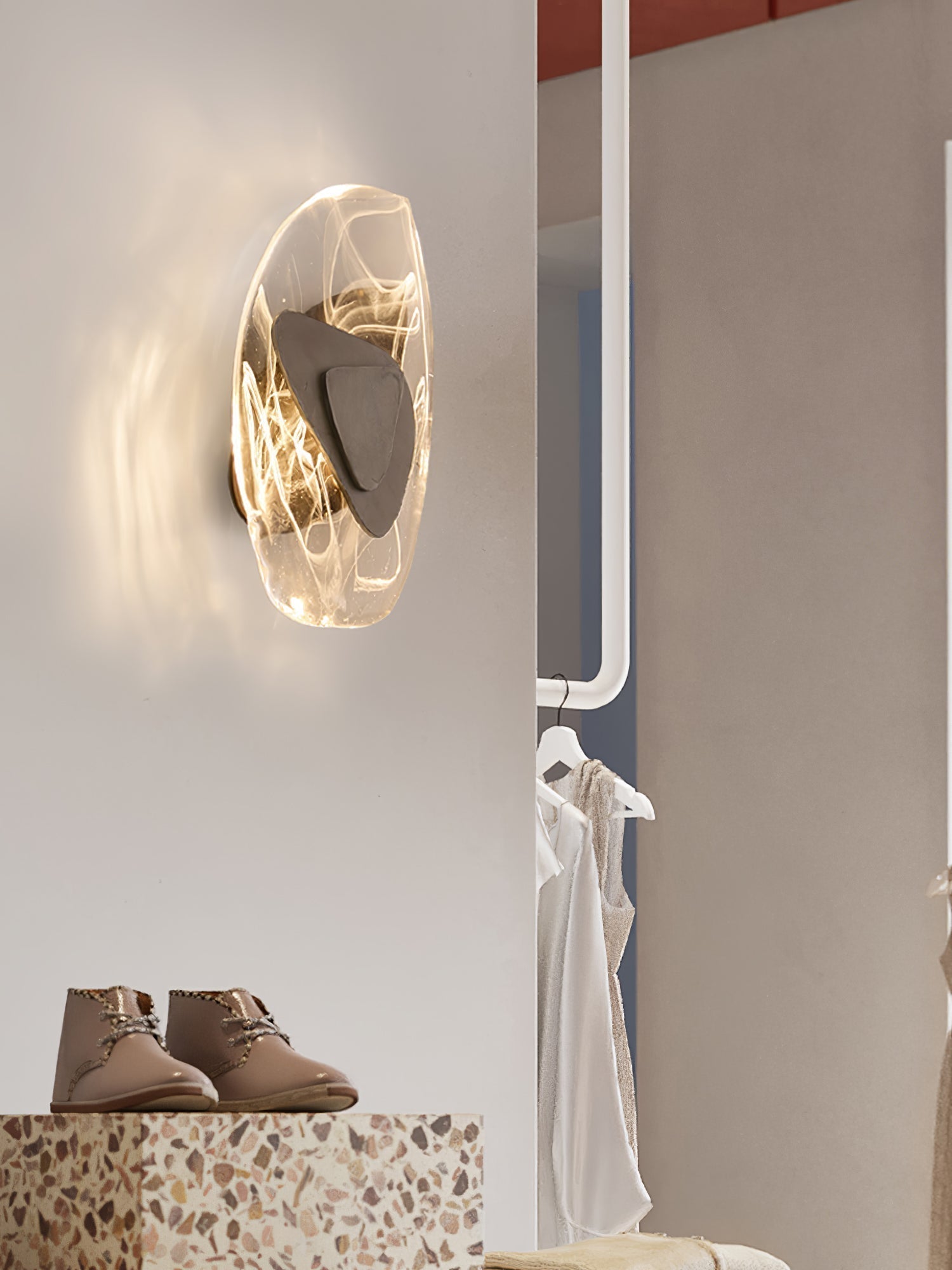 Gana Premium Nordic Art Glass Wall Lamp