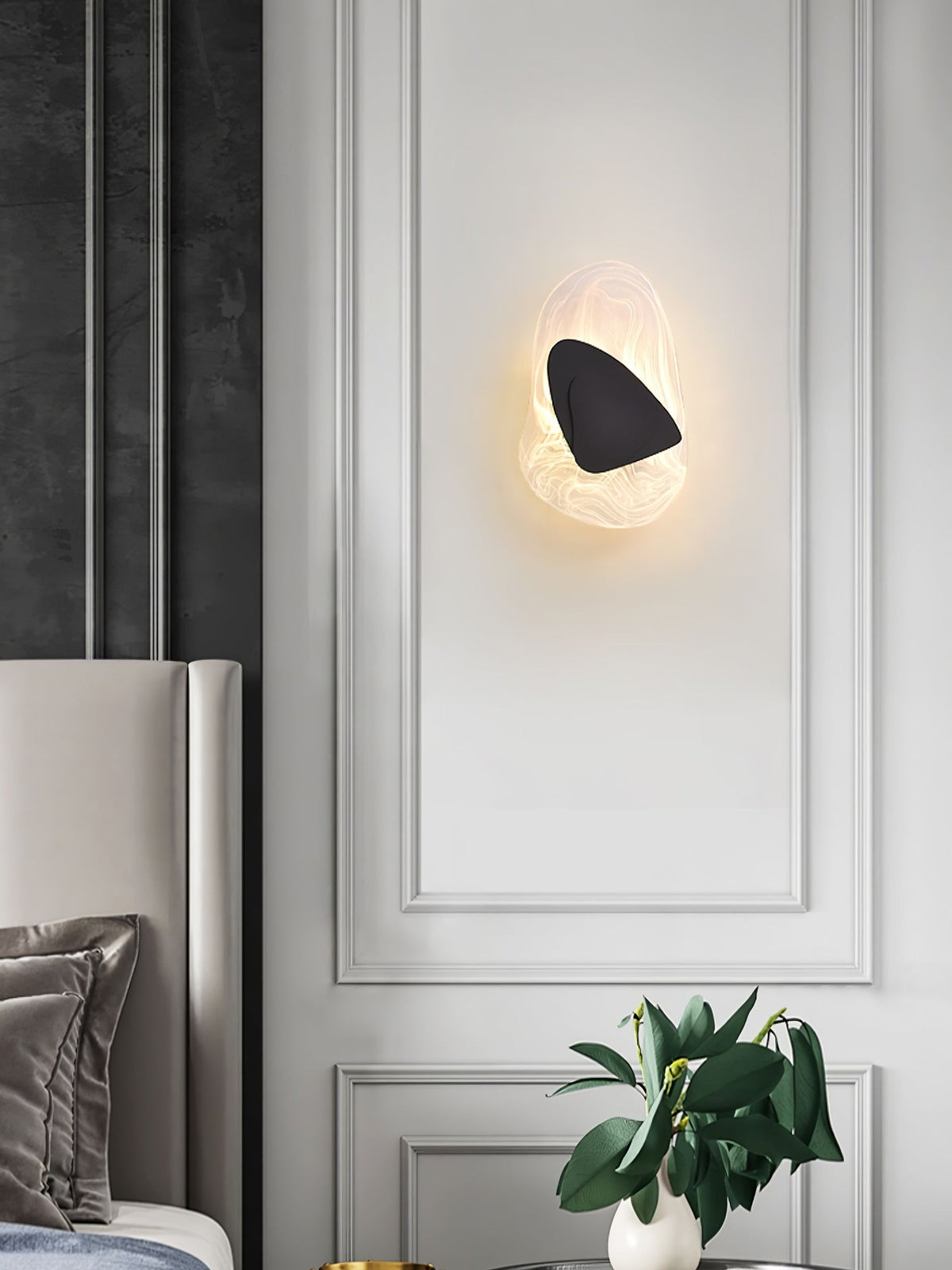 Gana Premium Nordic Art Glass Wall Lamp