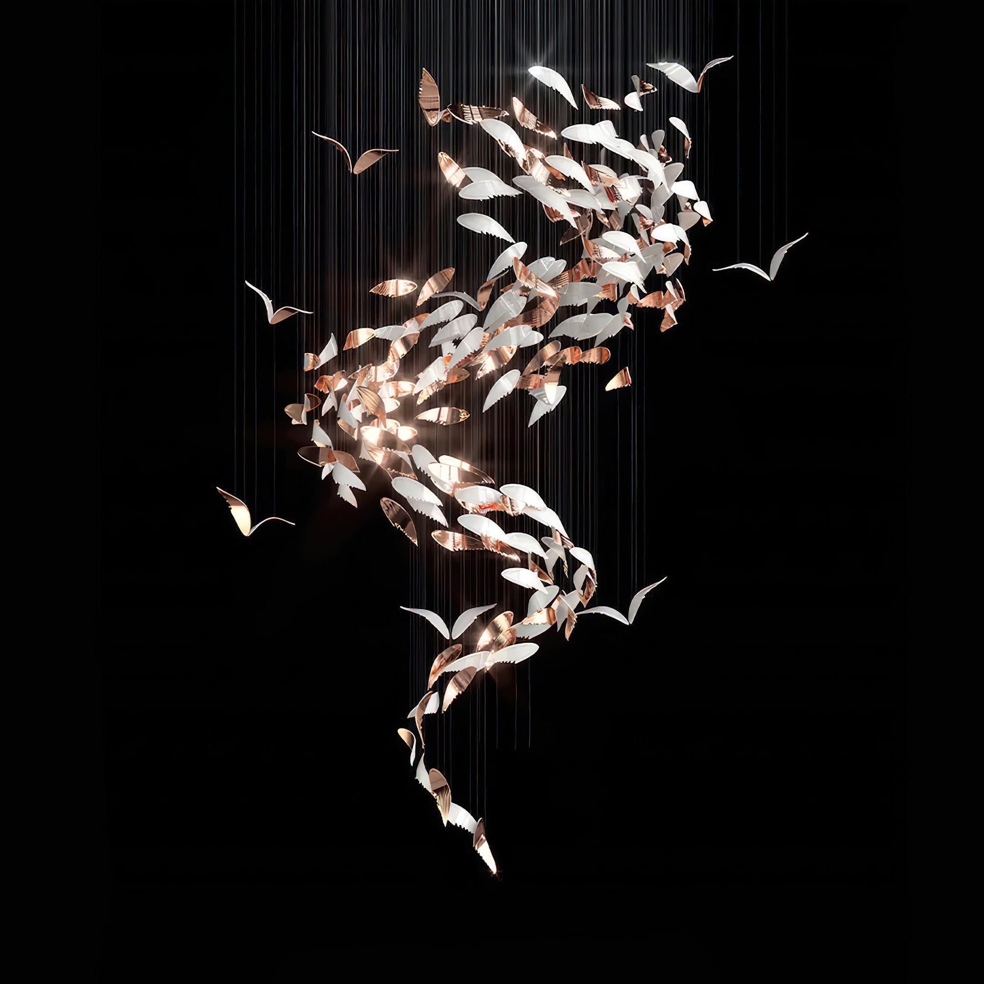 Alvenan Bird Flock Chandelier