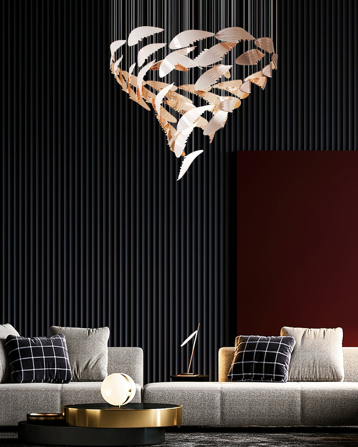 Alvenan Bird Flock Chandelier