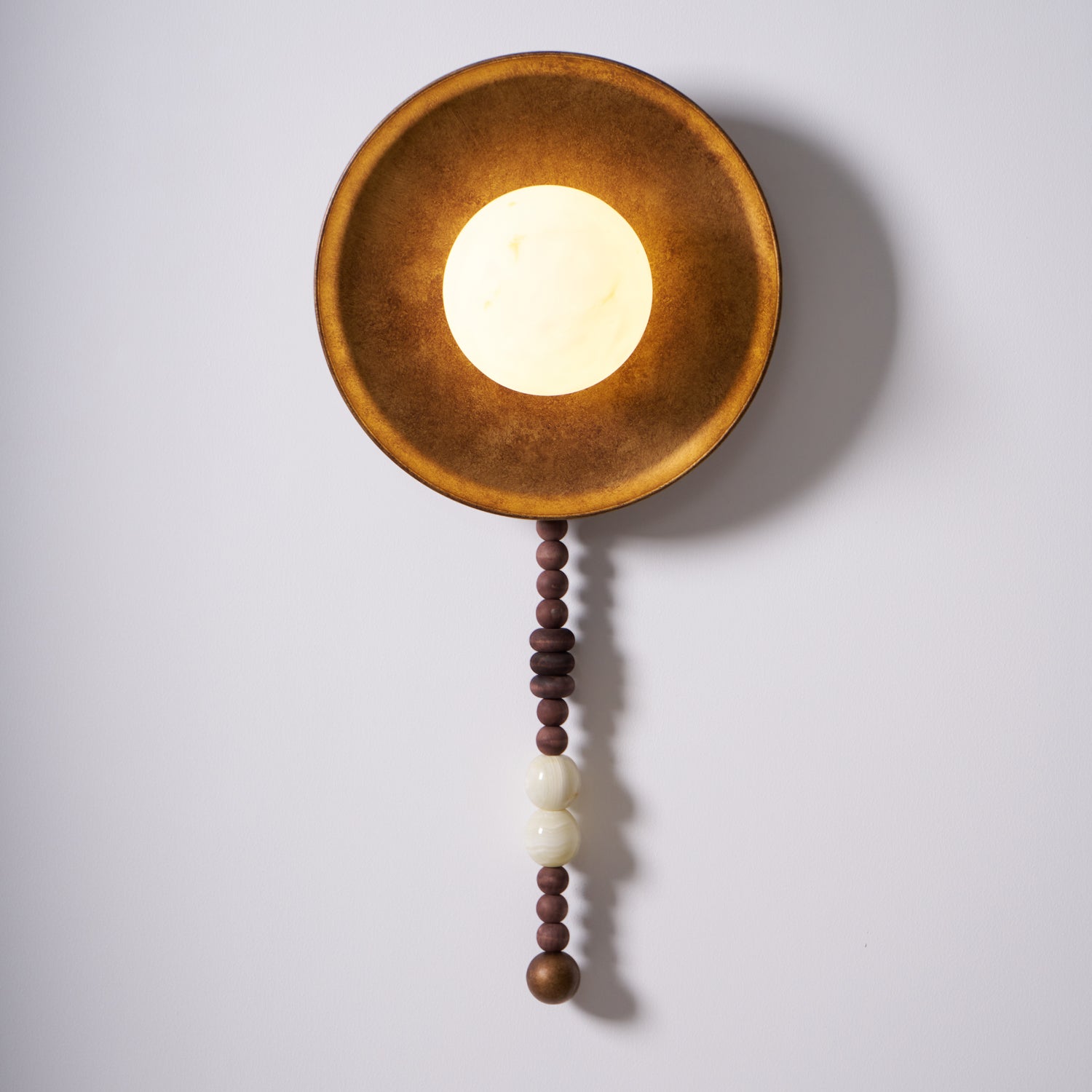 Olive Premium Nordic Art Marble Wall Light - Neutral Decor