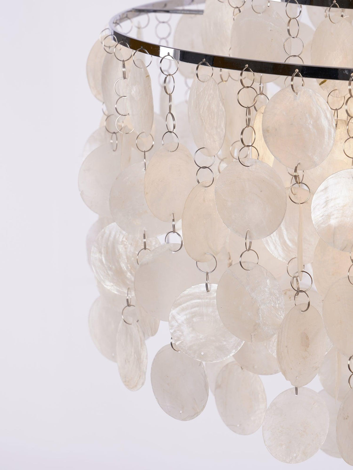 Rivena Pendant Lamp Round Shell Ring