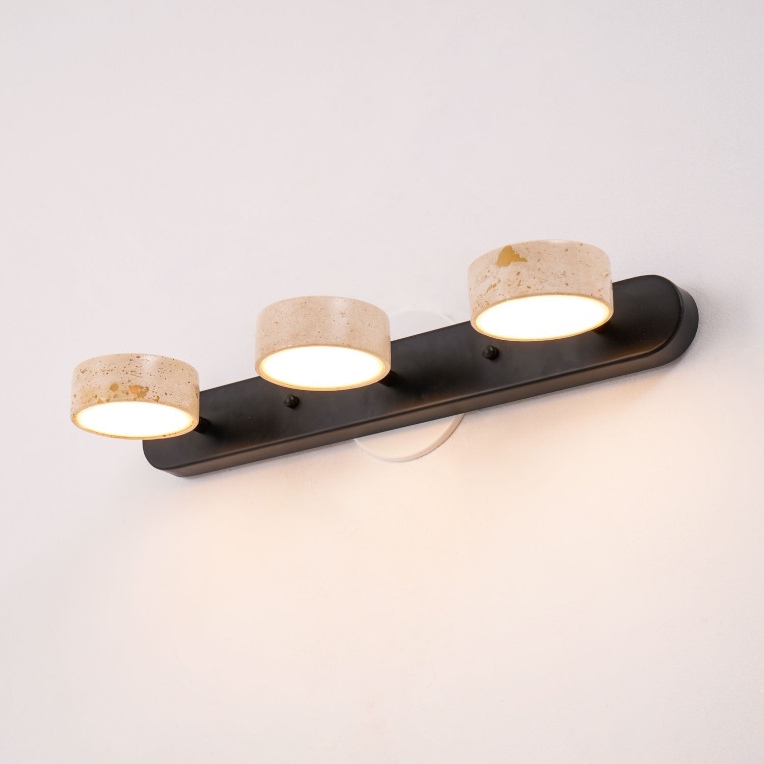 Orshaa Linear Travertine Vanity Light