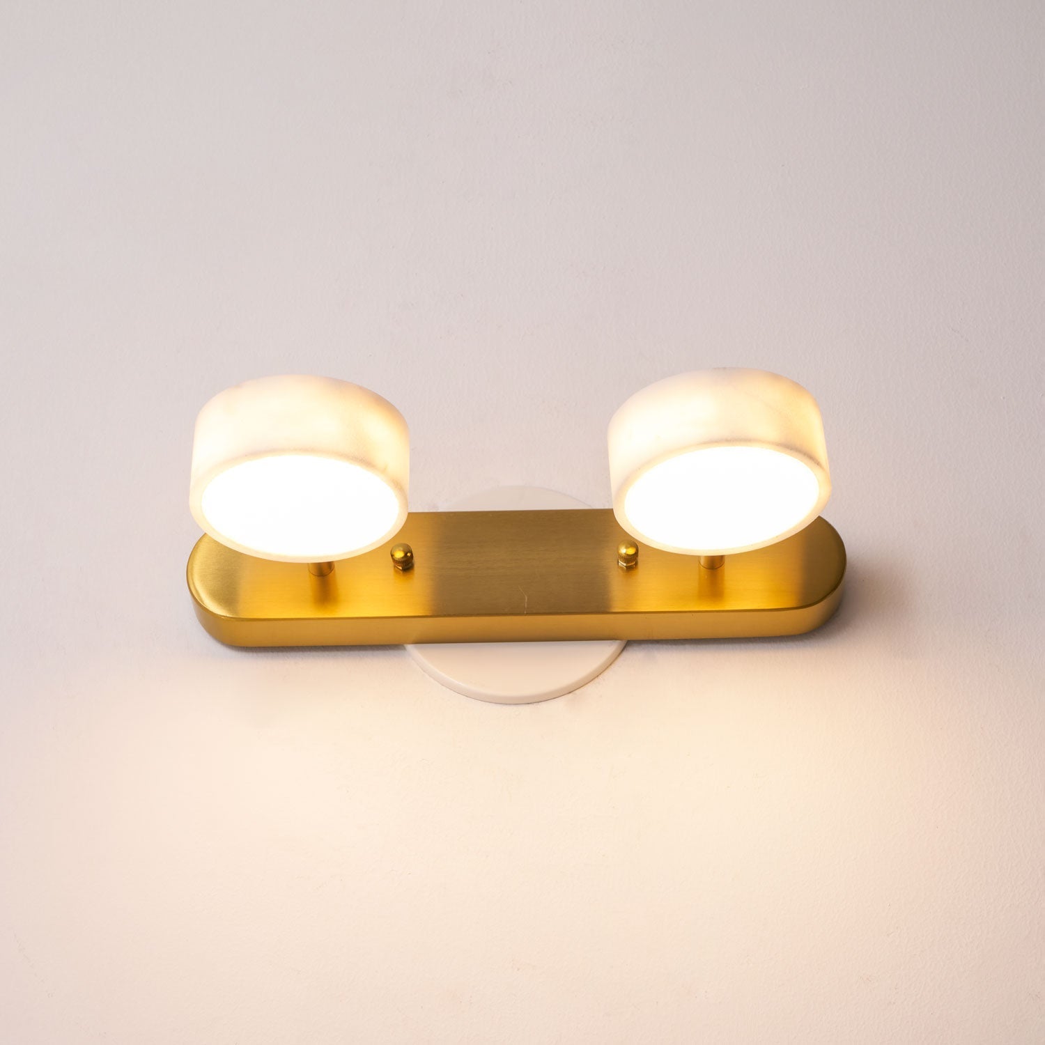 Orshaa Linear Travertine Vanity Light