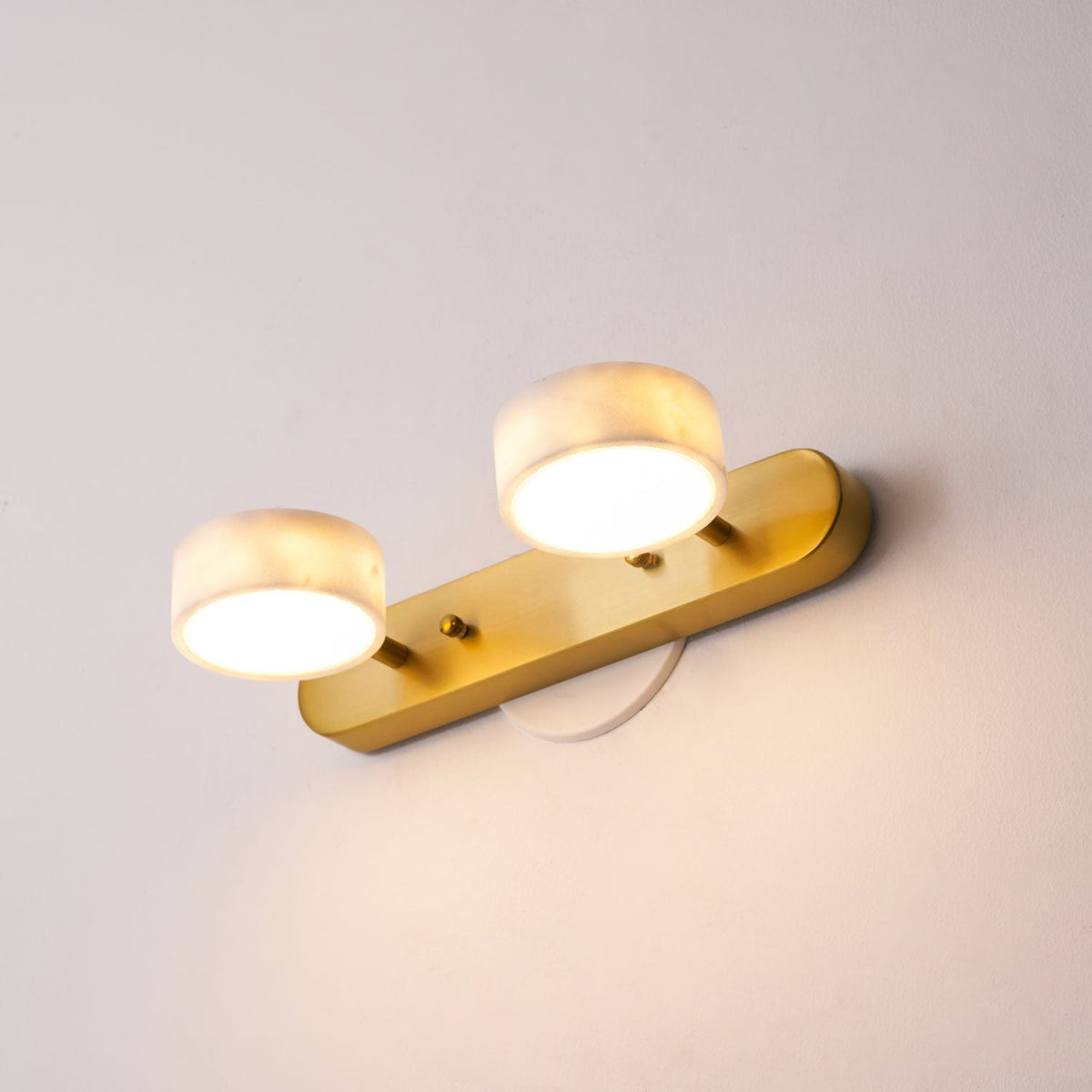 Orshaa Linear Travertine Vanity Light
