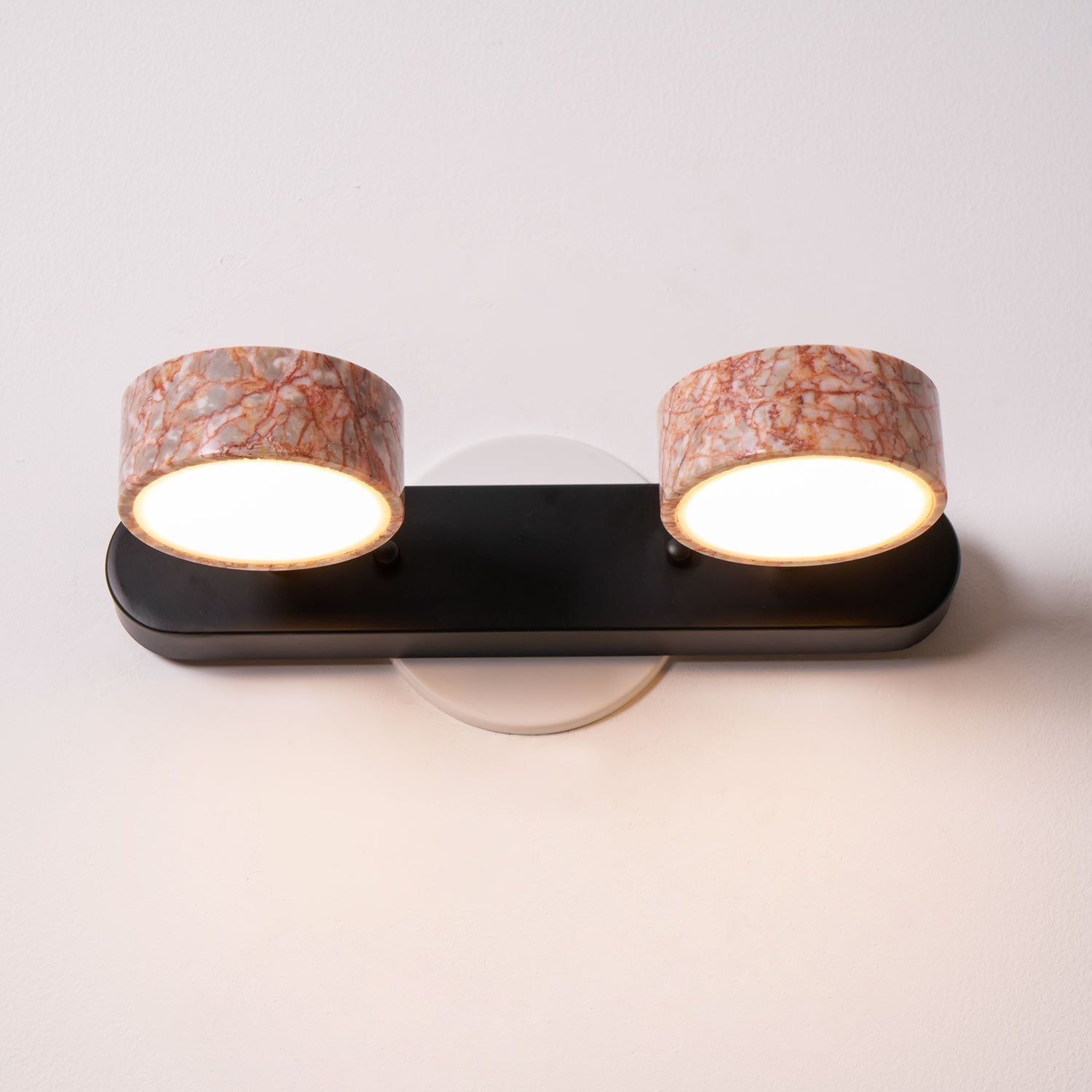 Orshaa Linear Travertine Vanity Light