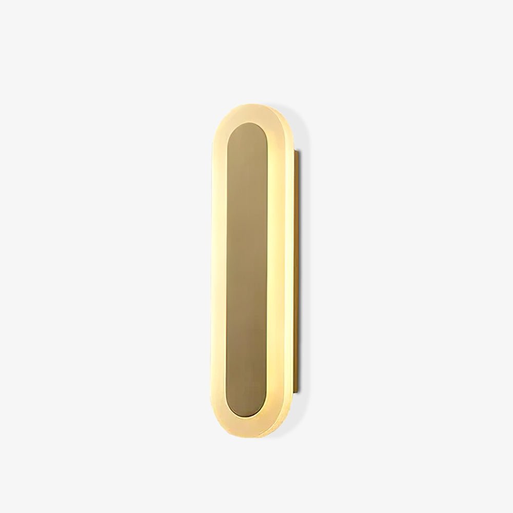 Solanelle Modern Minimalist Brass Wall Lamp