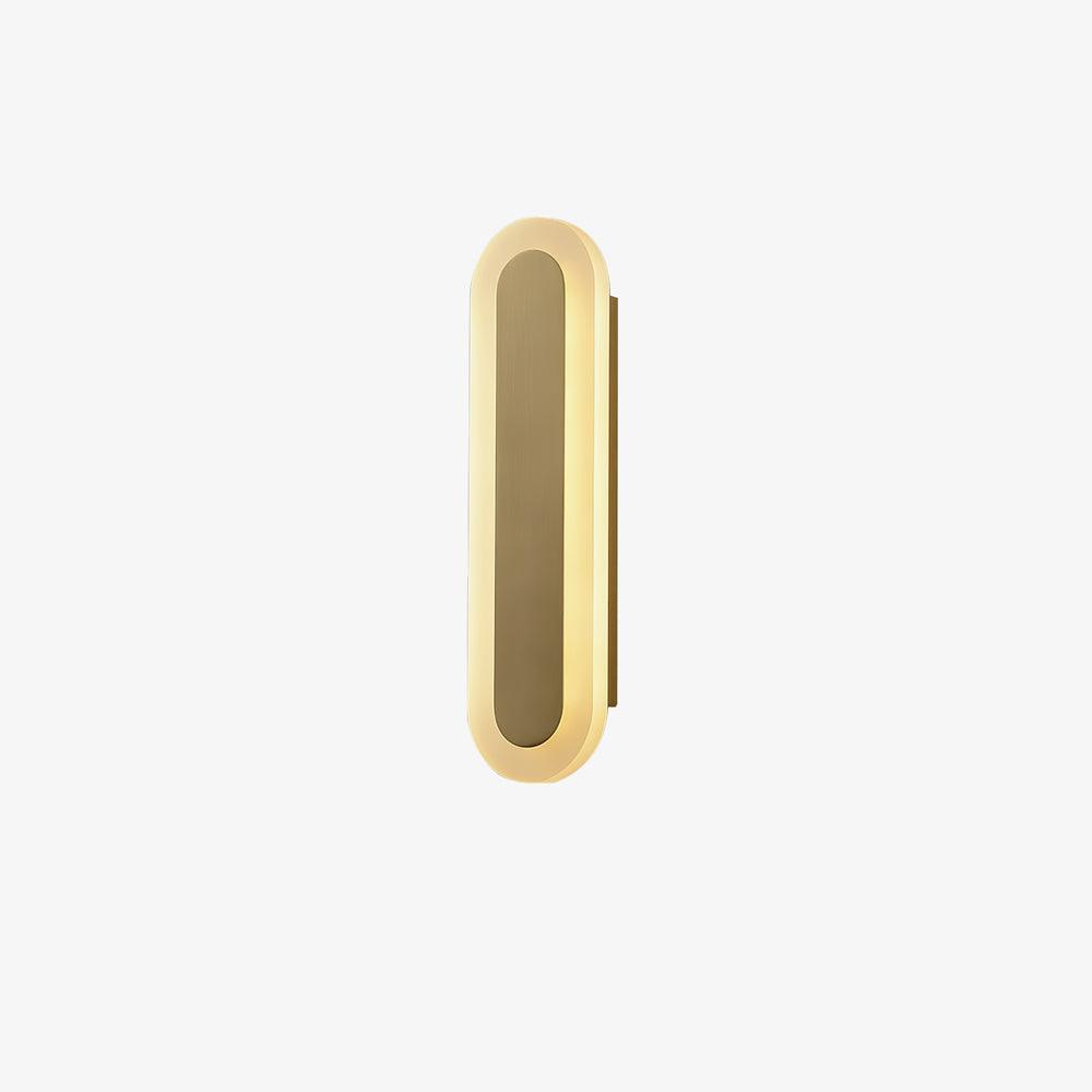 Solanelle Modern Minimalist Brass Wall Lamp