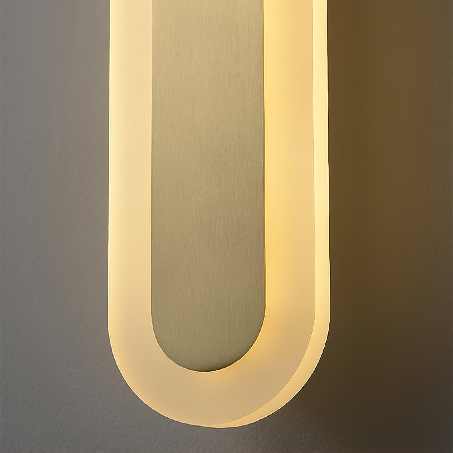 Solanelle Modern Minimalist Brass Wall Lamp