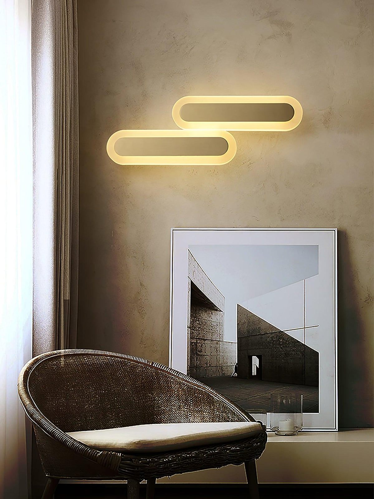 Solanelle Modern Minimalist Brass Wall Lamp