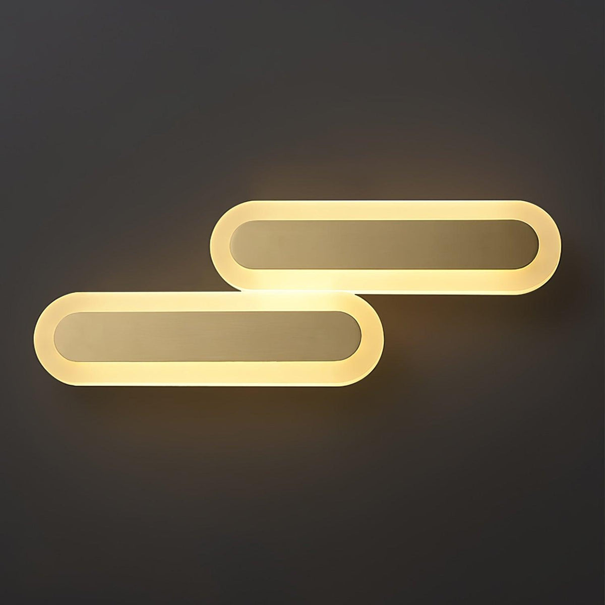 Solanelle Modern Minimalist Brass Wall Lamp