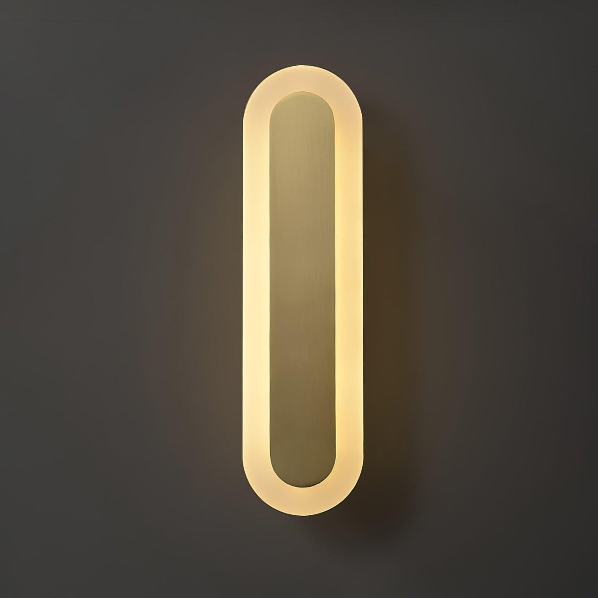Solanelle Modern Minimalist Brass Wall Lamp