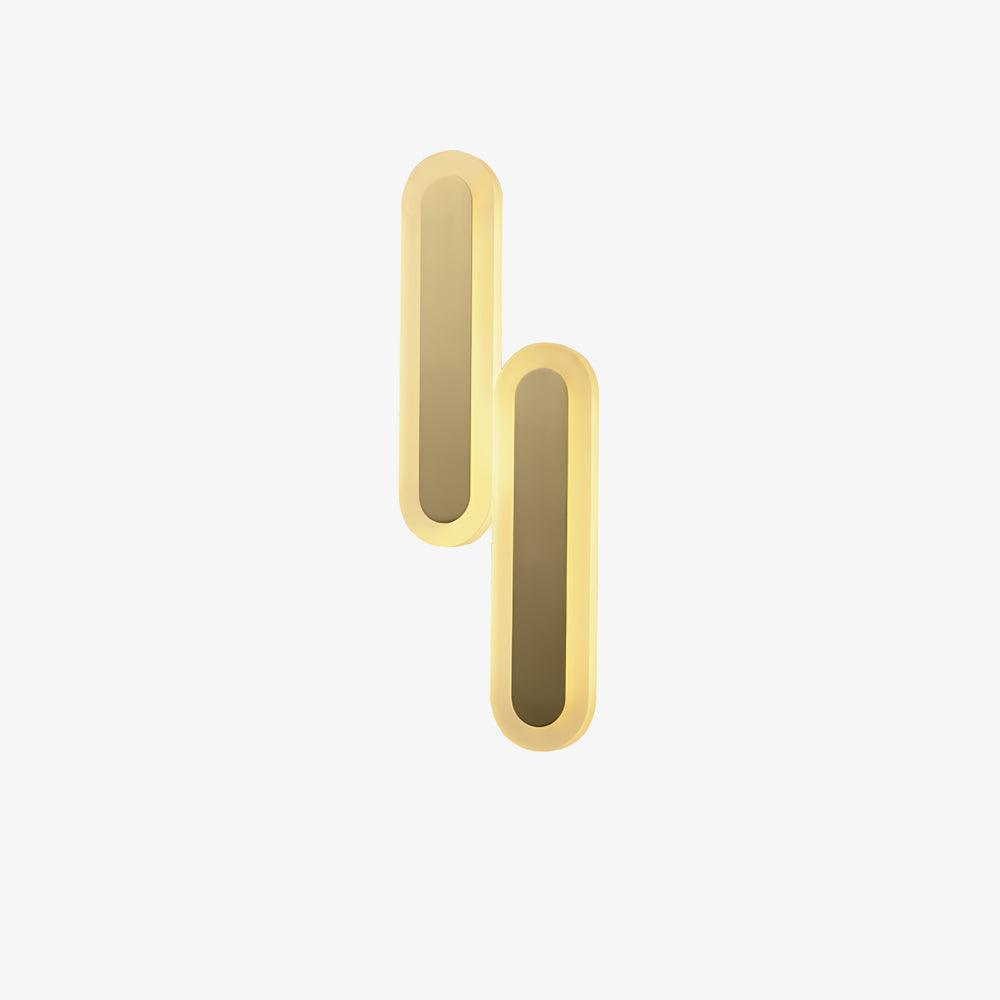 Solanelle Modern Minimalist Brass Wall Lamp