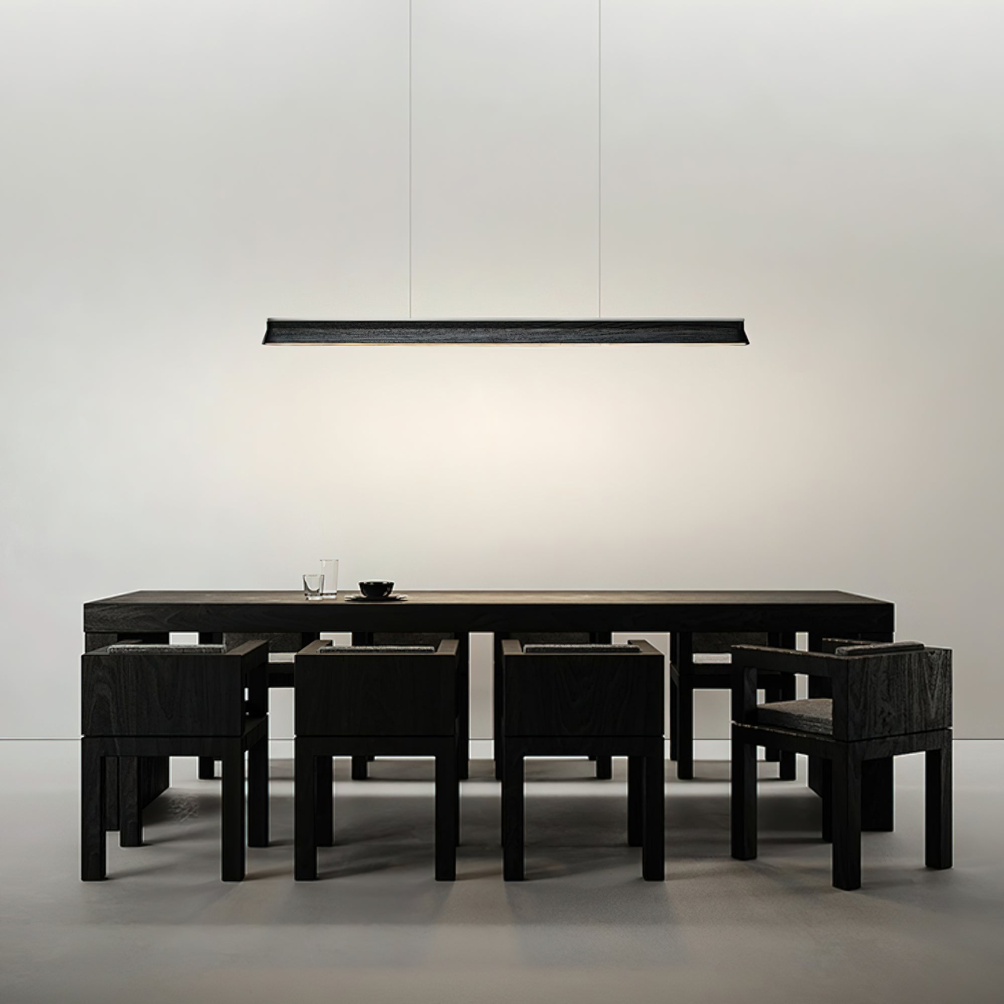 Aldeette Pendant Lamp Wooden Beam Minimalist
